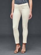 Gap Women Bi Stretch Skinny Ankle Pants - Snow Cap