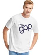 Gap Men The Archive Re Issue Logo Crewneck Tee - White