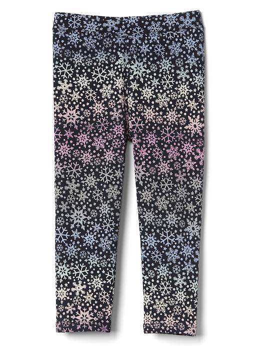 Gap Printed Leggings - Blue Snowflake