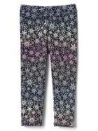 Gap Printed Leggings - Blue Snowflake