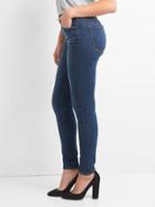 Gap Women Washwell Super High Rise Sculpt True Skinny Jeans - Blue Black