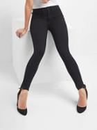 Gap Women Mid Rise Sleek Jeggings - Clean Blue