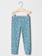 Gap Classic Leggings - Turquoise Print