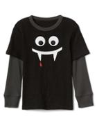 Gap Halloween 2 In Graphic Tee - True Black