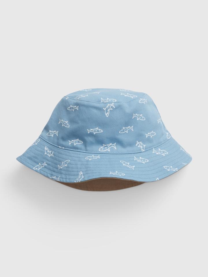 Toddler 100% Organic Cotton Reversible Bucket Hat