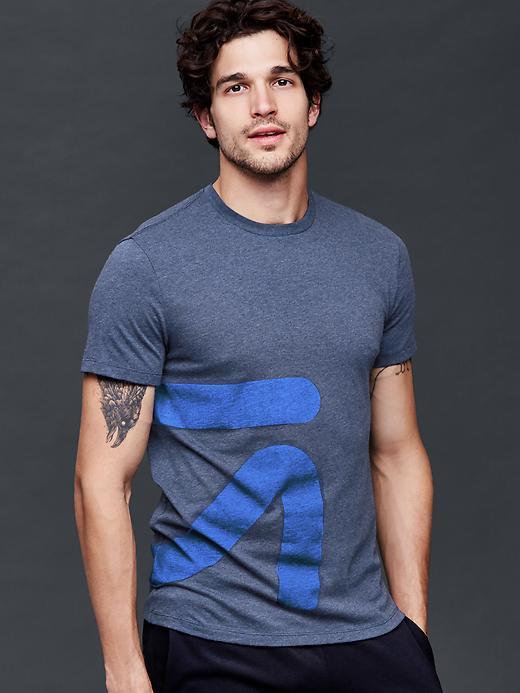 Gap Men Gdry Side G T Shirt - Navy Heather