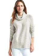 Gap Chunky Turtleneck Sweater - Light Heather Gray