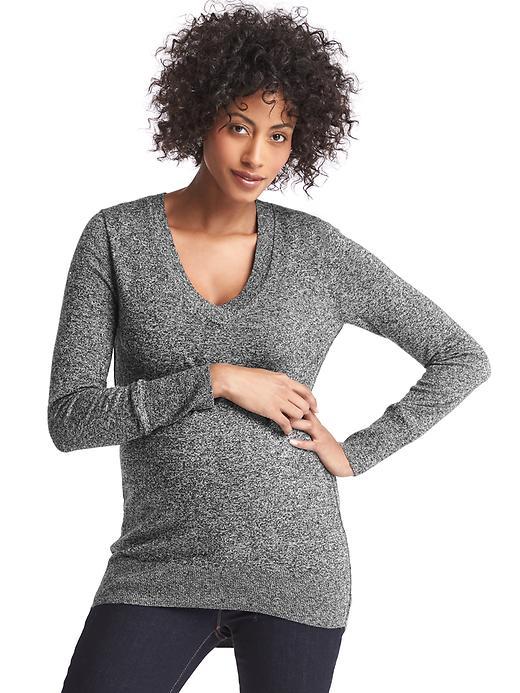 Gap Brooklyn V Neck Sweater - Black/white