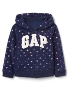 Gap Pro Fleece Logo Zip Hoodie - Hearts