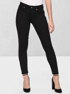 Gap Mid Rise Curvy True Skinny Jeans - Black