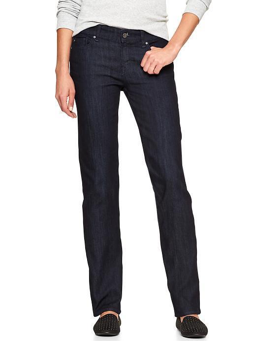 Gap Women Factory Real Straight Fit Jeans - Dark Indigo