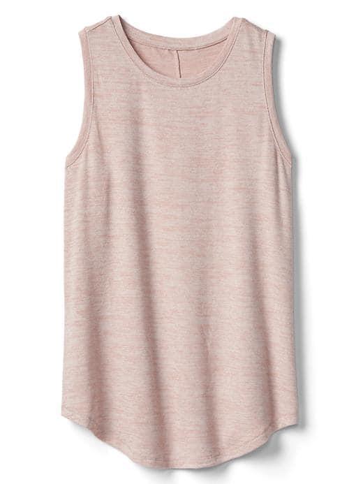 Gap Women Softspun Knit Muscle Tank - Pink