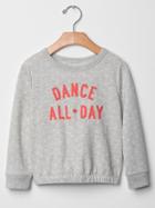 Gap Dance Bubble Sweatshirt - Grey Heather
