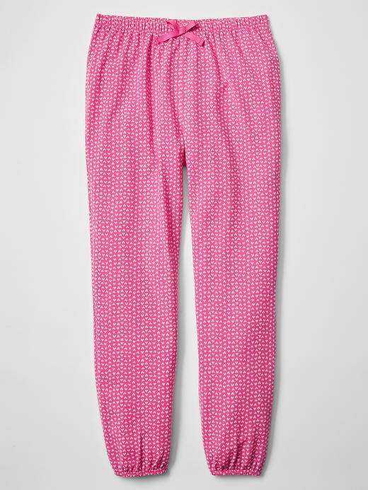 Gap Printed Pj Pants - Devi Pink