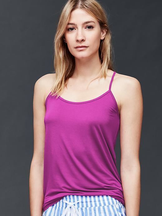 Gap Women Modal Cami - Electric Fuchsia