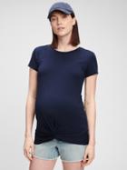 Maternity Twist-knot T-shirt