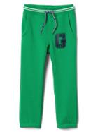 Gap Logo Fleece Sweats - Parrot Green 385