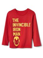 Gap Mad Engine Iron Man Tee - Red Heather