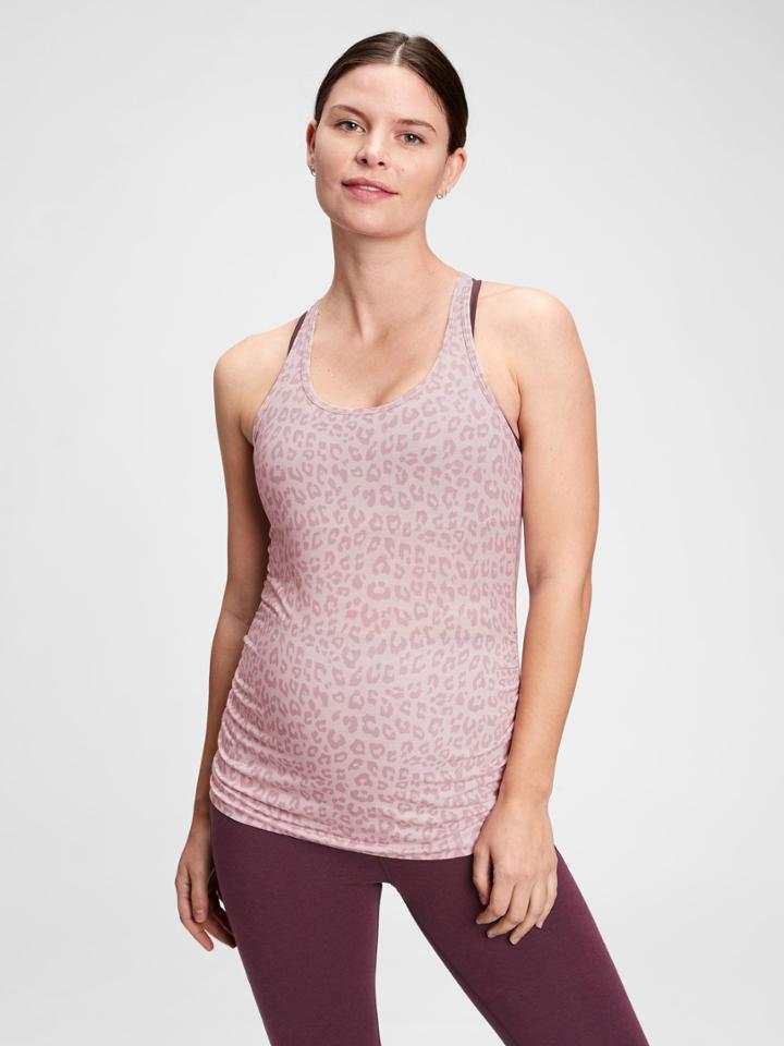 Maternity Gapfit Breathe Racerback Tank Top