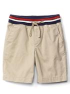 Gap Pull On Chino Shorts - Khaki