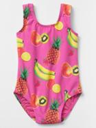 Gap Knot Tank Swim One Piece - Tropical Fruit