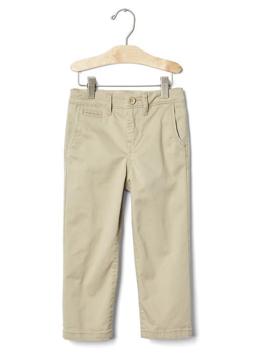 Gap Solid Stretch Khakis - Khaki