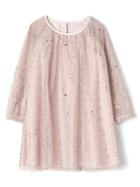 Gap Shimmer Tulle Shift Dress - Light Pink