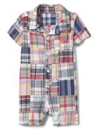 Gap Patchwork Shorty One Piece - Patchwork