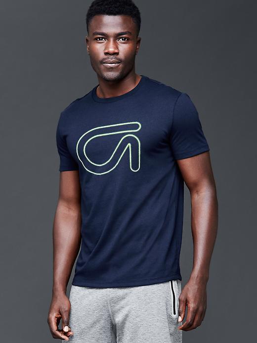 Gap Men Gdry Neon G T Shirt - Blue Galaxy