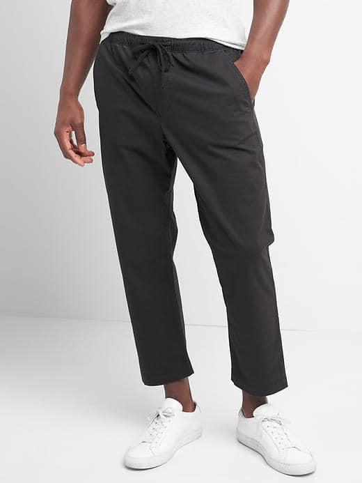 Gap Men Twill Slim Fit Wader Pants Stretch - Moonless Night