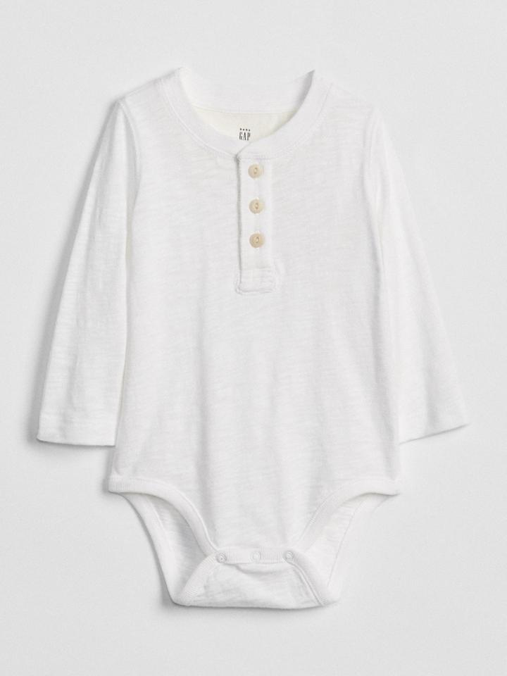 Henley Long Sleeve Bodysuit