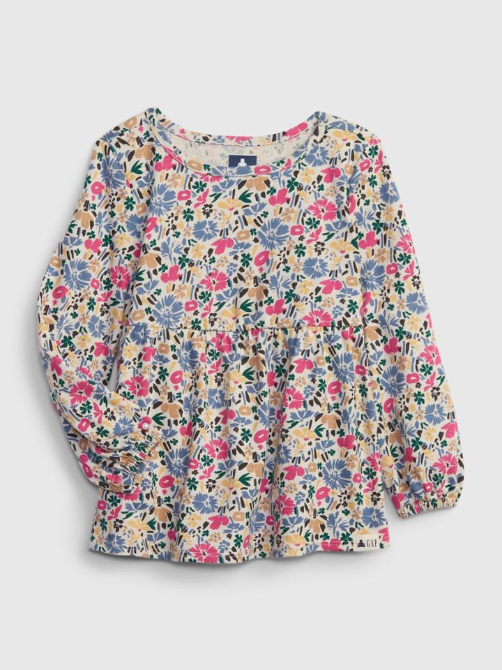 Toddler 100% Organic Cotton Mix And Match Tunic Top