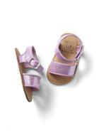 Gap Women Shimmer Sandals - Light Iris