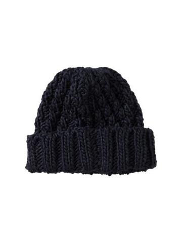 Gap Chevron Stitch Hat - Navy