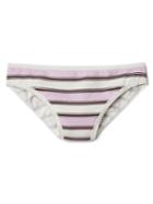 Gap Women Low Rise Bikini - Gauzy Lilac Stripe