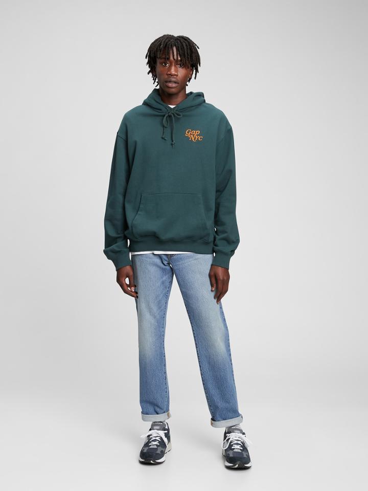 Straight Jeans In Gapflex With Washwell