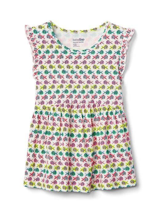 Gap Flutter Peplum Tee - Small Fish