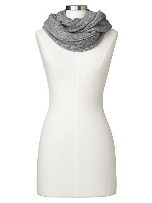 Gap Women Boucle Infinity Scarf - Charcoal