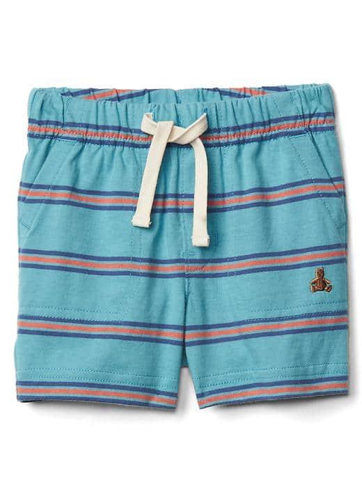 Gap Stripe Shorts - Turquoise