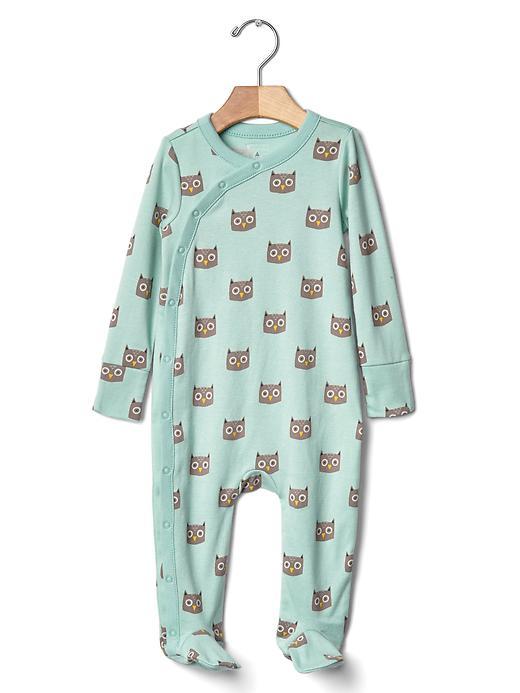 Gap Owl Footed One Piece - Owl