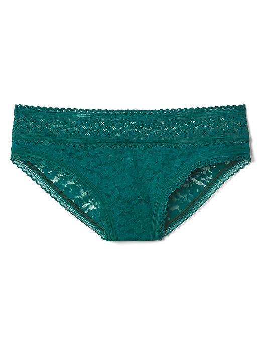 Gap Women Super Soft Lace Bikini - Teal
