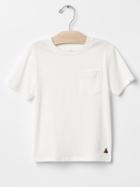 Gap Solid Pocket Tee - New Off White