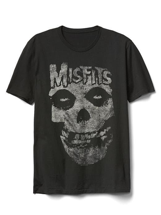Gap Men Bold Graphic Crewneck Tee - Misfits Skull