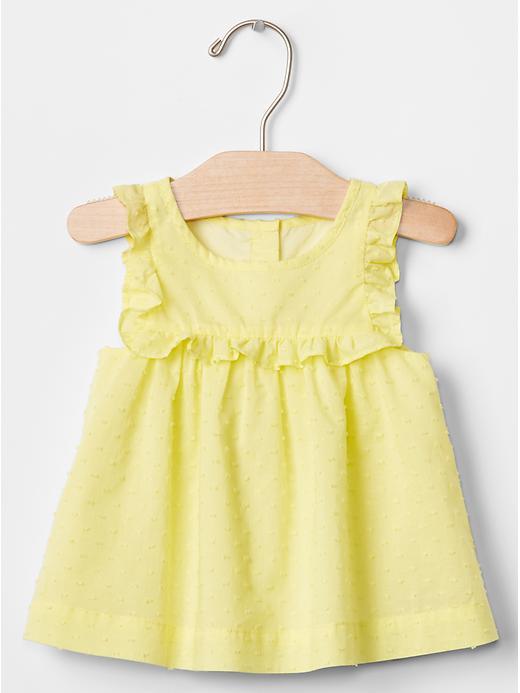 Gap Ruffle Trim Tank - Fresh Yellow