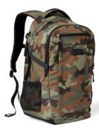 Gap Men Nylon Double Compartment Backpack - Green Camo