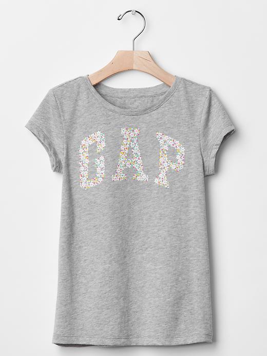 Gap Daisy Logo Tee - Heather Grey