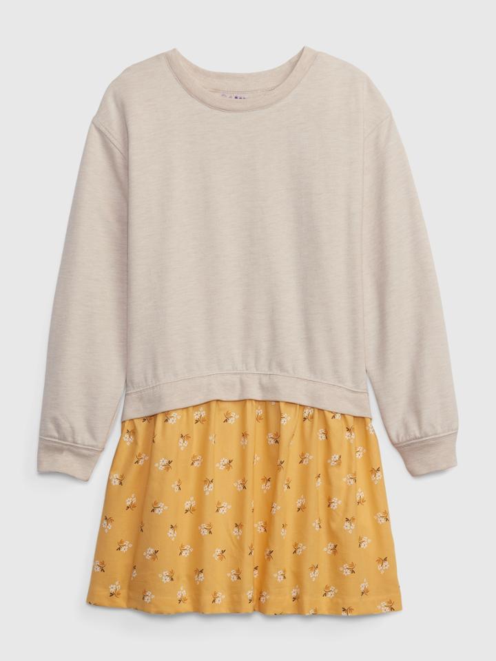 Kids 2-in-1 Sweatshirt Dress