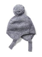 Gap Marled Pom Pom Hat - Light Blue Marl