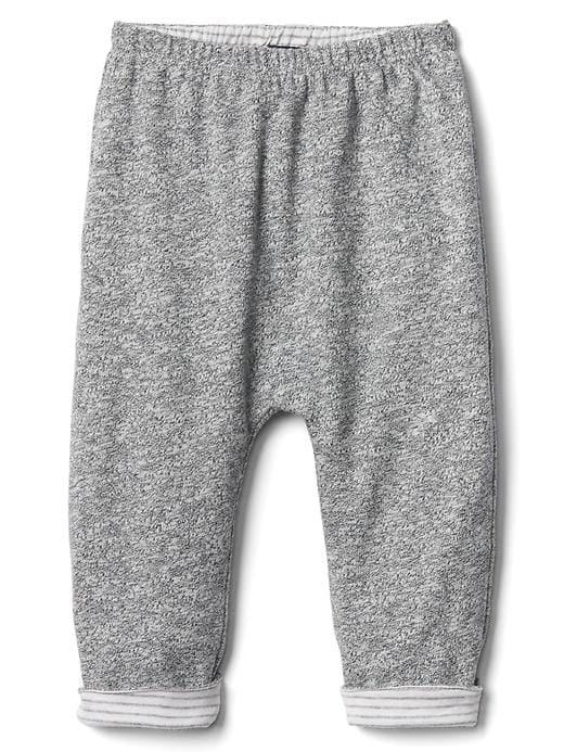 Gap Favorite Reversible Pants - Light Grey Marle