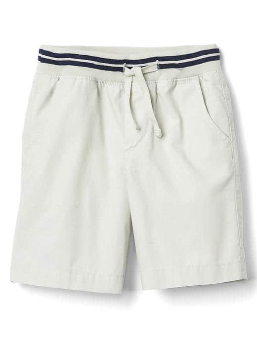 Gap Ripstop Pull On Shorts - New Silver Lake
